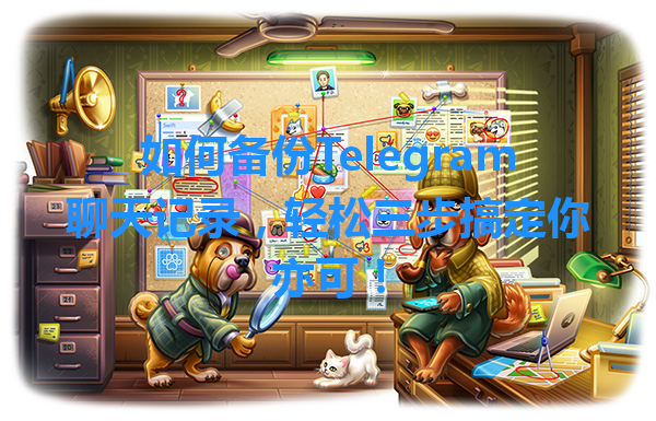 如何备份Telegram聊天记录，轻松三步搞定你亦可！ 一